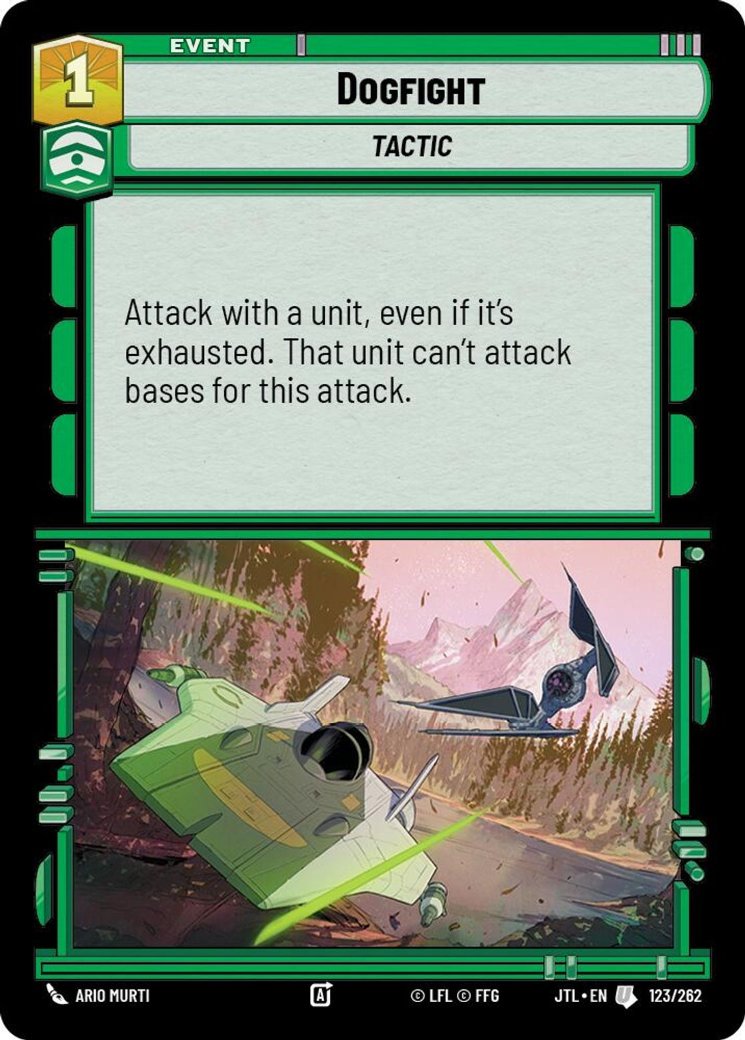 Dogfight, Jump to Lightspeed · 123/262