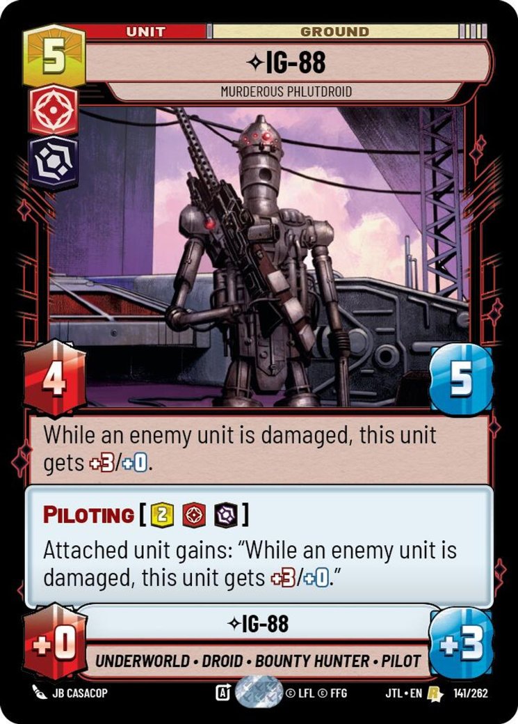 IG-88 - Murderous Phlutdroid, Jump to Lightspeed · 141/262