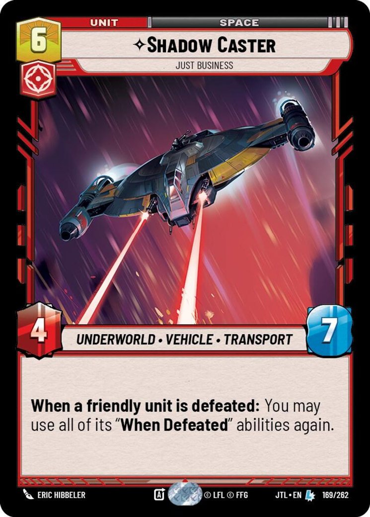 Shadow Caster - Just Business, Jump to Lightspeed · 169/262