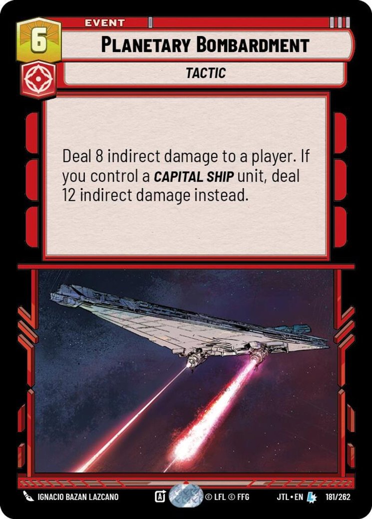 Planetary Bombardment, Jump to Lightspeed · 181/262