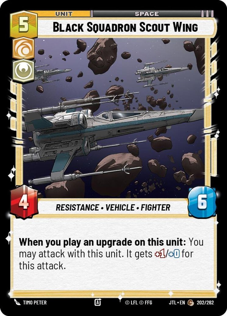 Black Squadron Scout Wing, Jump to Lightspeed · 202/262