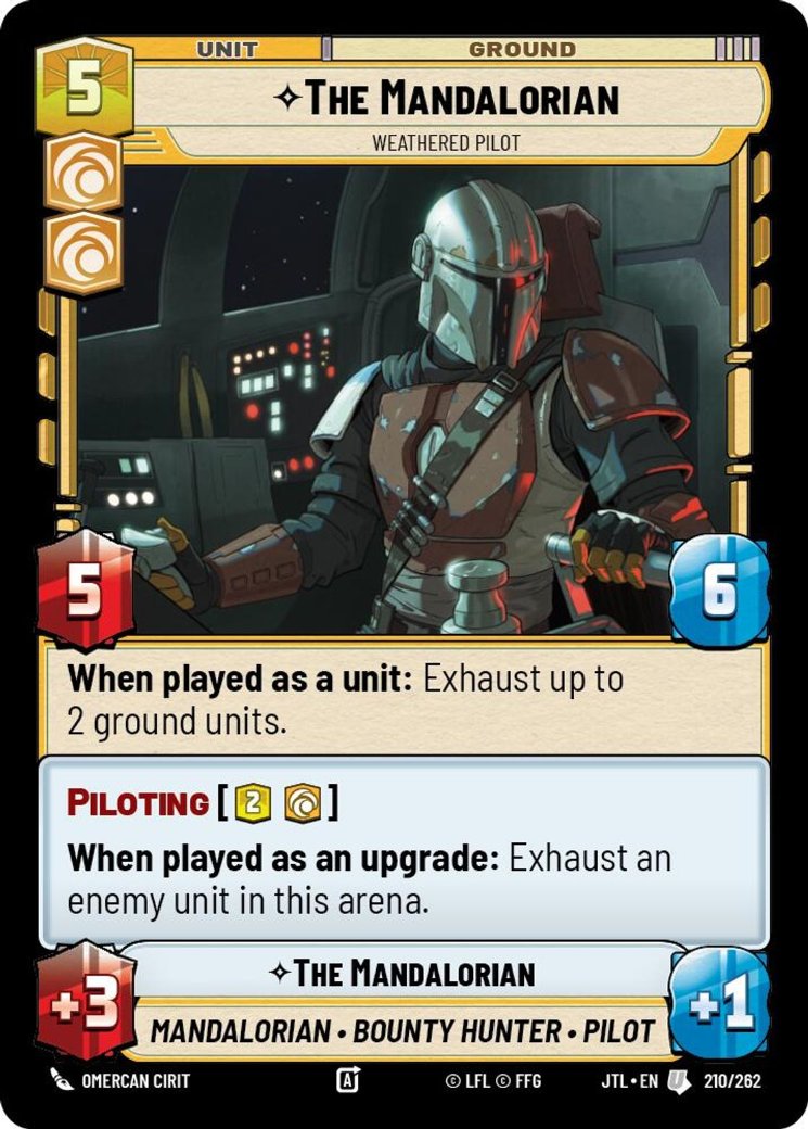 The Mandalorian - Weathered Pilot, Jump to Lightspeed · 210/262
