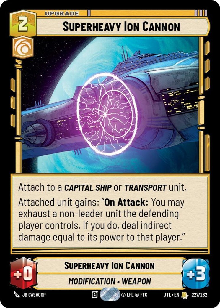 Superheavy Ion Cannon, Jump to Lightspeed · 227/262