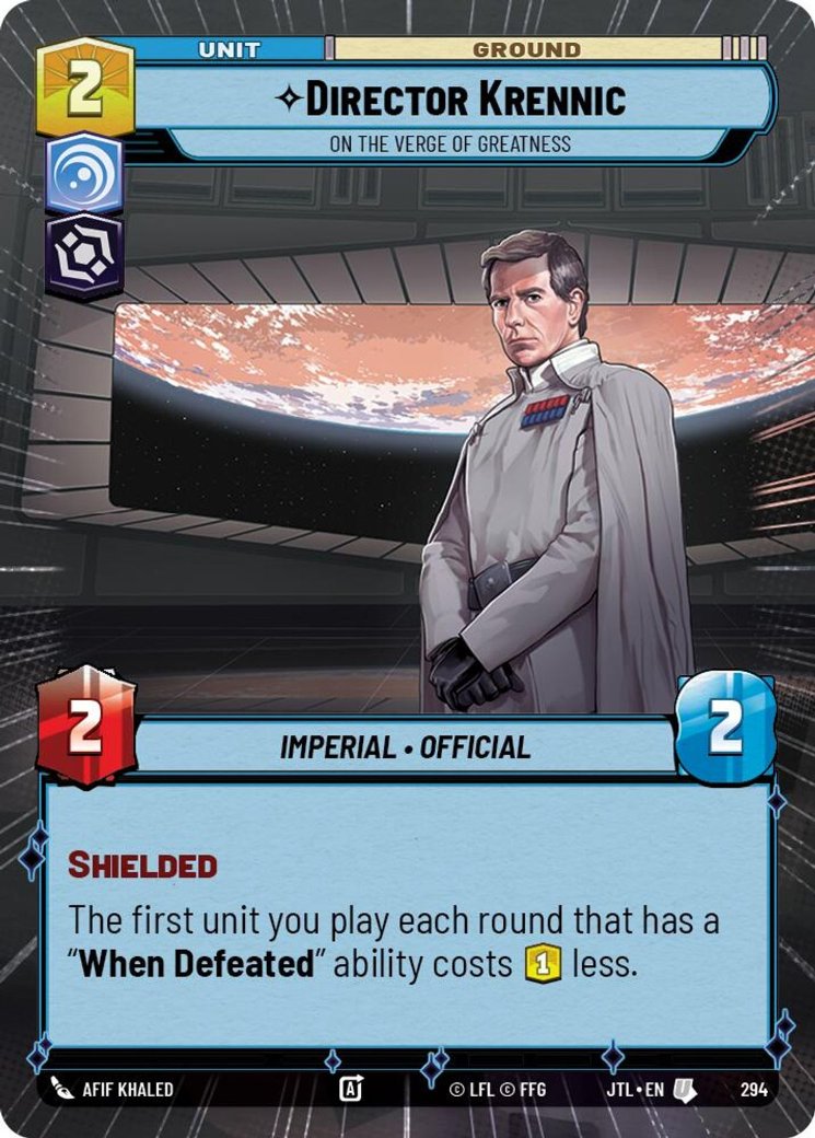 Director Krennic - On the Verge of Greatness, Jump to Lightspeed · 294