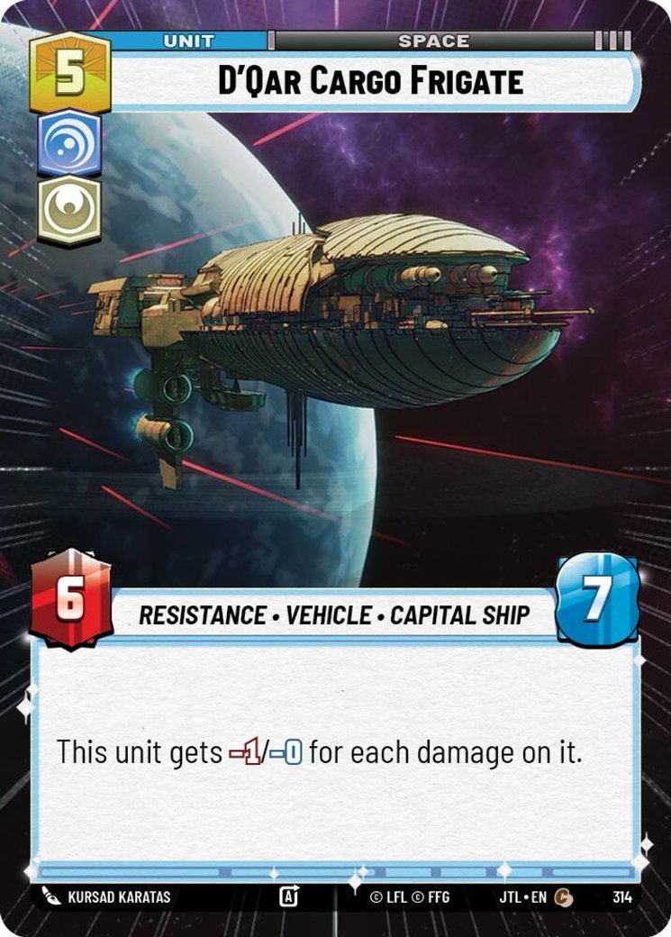 D'Qar Cargo Frigate, Jump to Lightspeed · 314