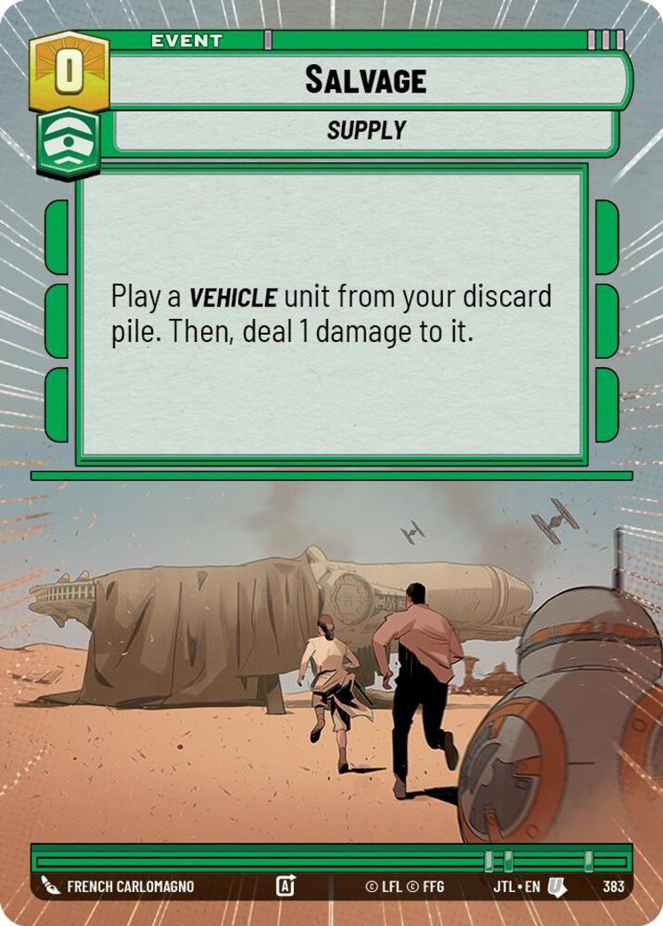 Salvage, Jump to Lightspeed · 383