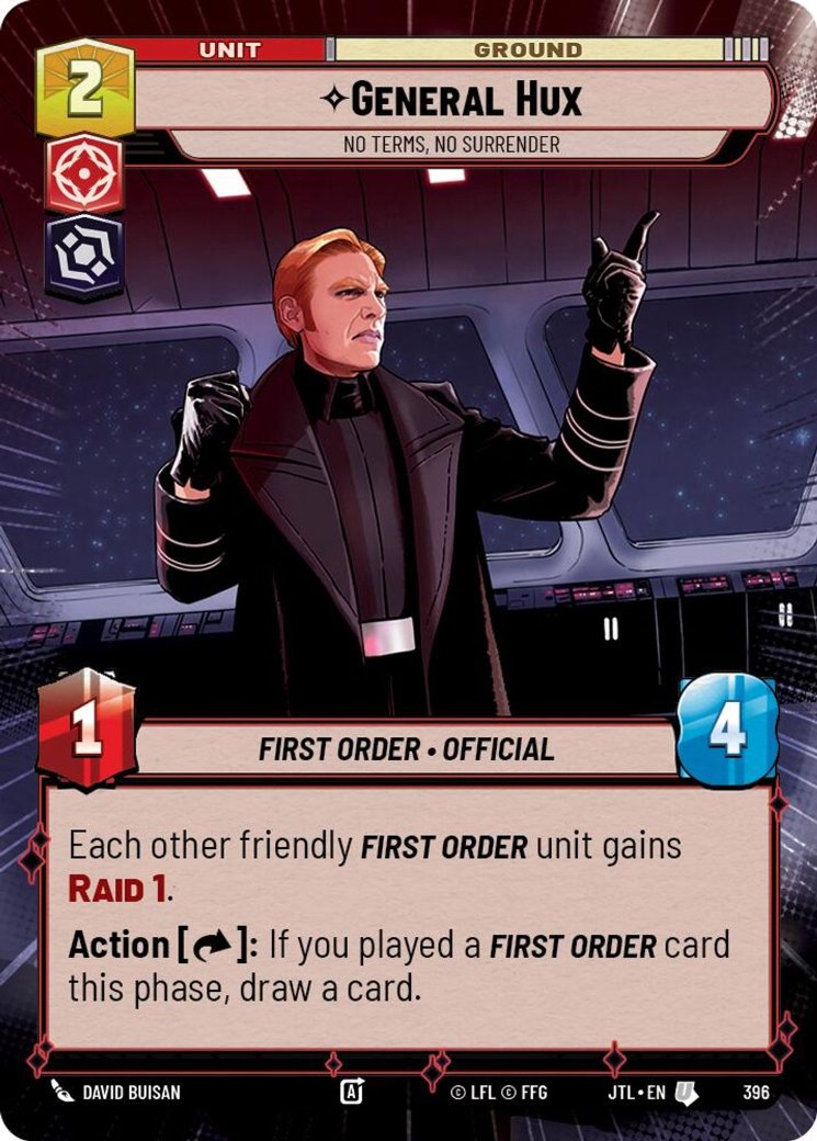 General Hux - No Terms, No Surrender, Jump to Lightspeed · 396