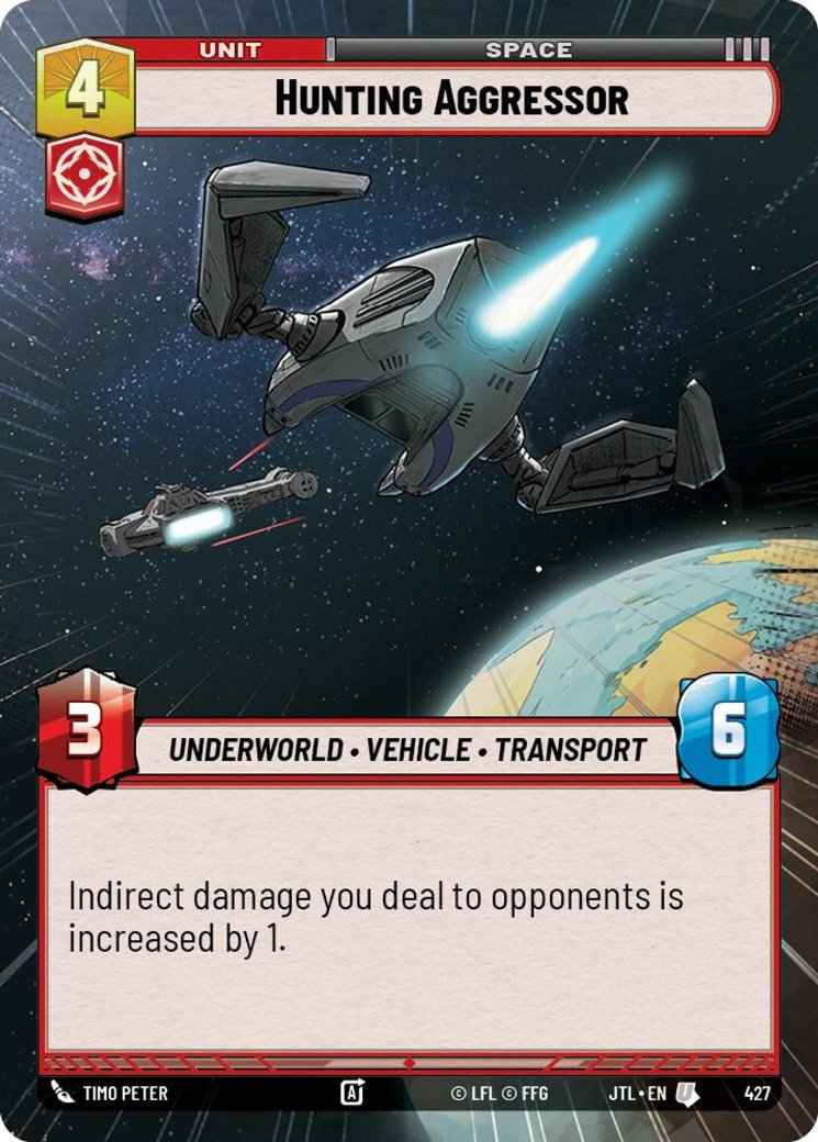 Hunting Aggressor, Jump to Lightspeed · 427
