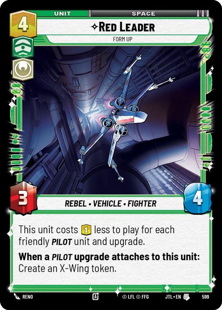 Red Leader - Form Up, Jump to Lightspeed · 599