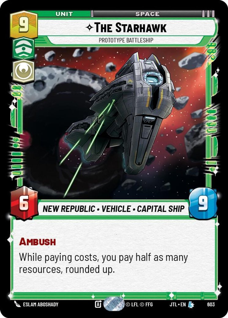 The Starhawk - Prototype Battleship, Jump to Lightspeed · 603