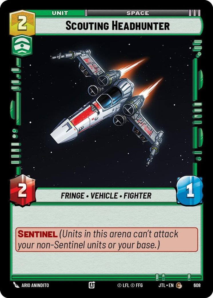 Scouting Headhunter, Jump to Lightspeed · 608