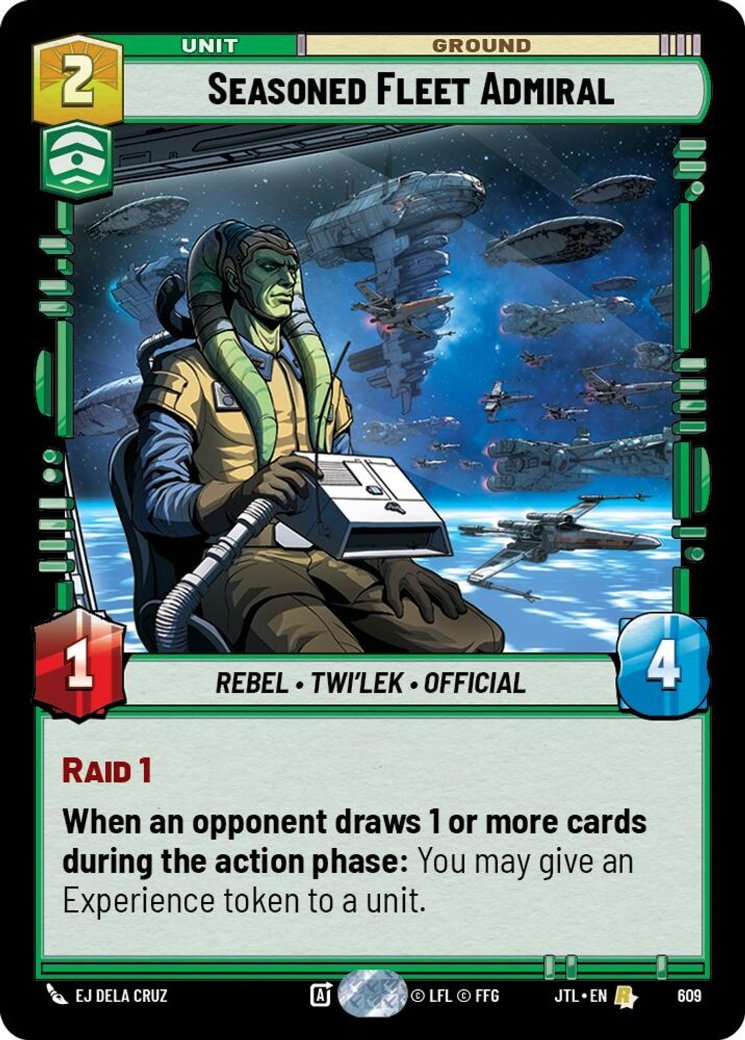 Seasoned Fleet Admiral, Jump to Lightspeed · 609