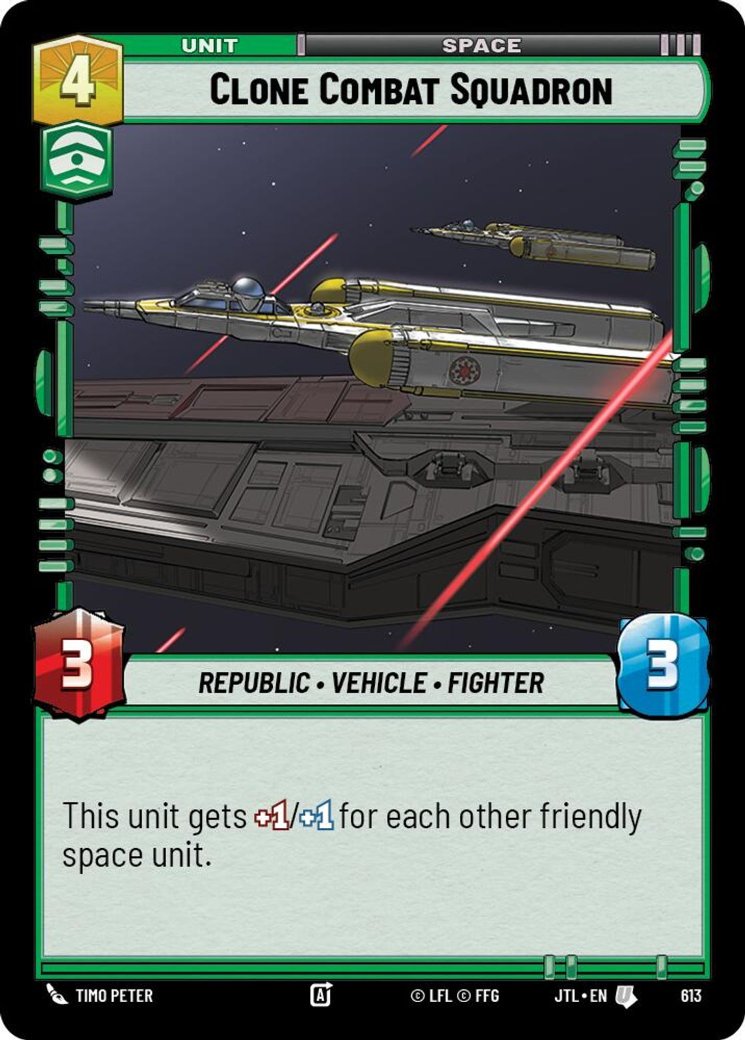 Clone Combat Squadron, Jump to Lightspeed · 613