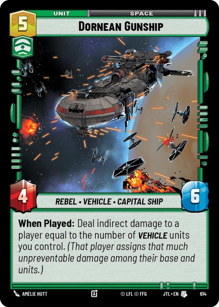 Dornean Gunship, Jump to Lightspeed · 614
