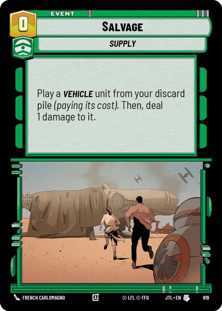 Salvage, Jump to Lightspeed · 619