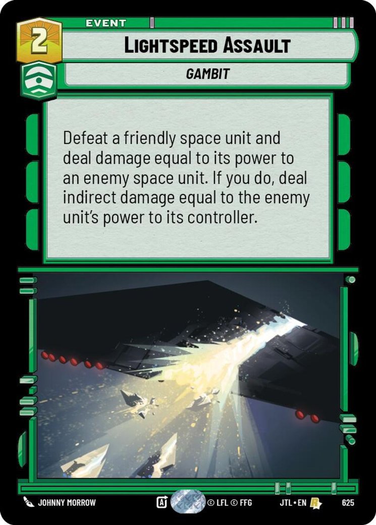 Lightspeed Assault, Jump to Lightspeed · 625
