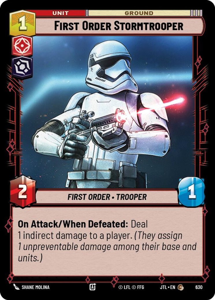 First Order Stormtrooper, Jump to Lightspeed · 630