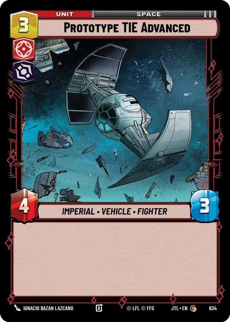 Prototype TIE Advanced, Jump to Lightspeed · 634