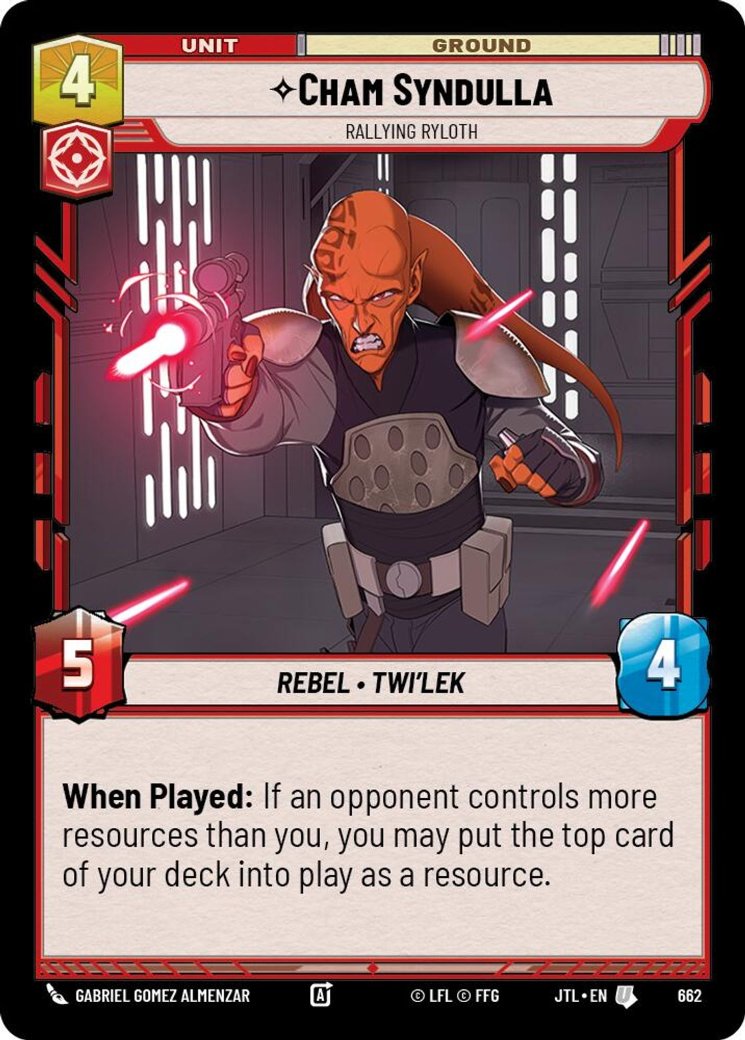 Cham Syndulla - Rallying Ryloth, Jump to Lightspeed · 662