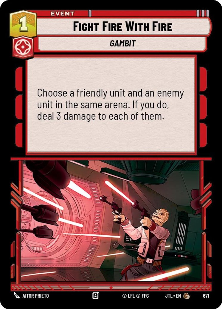 Fight Fire With Fire, Jump to Lightspeed · 671