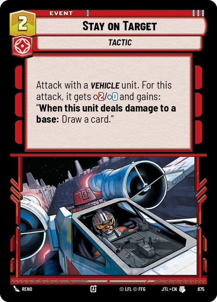 Stay on Target, Jump to Lightspeed · 675