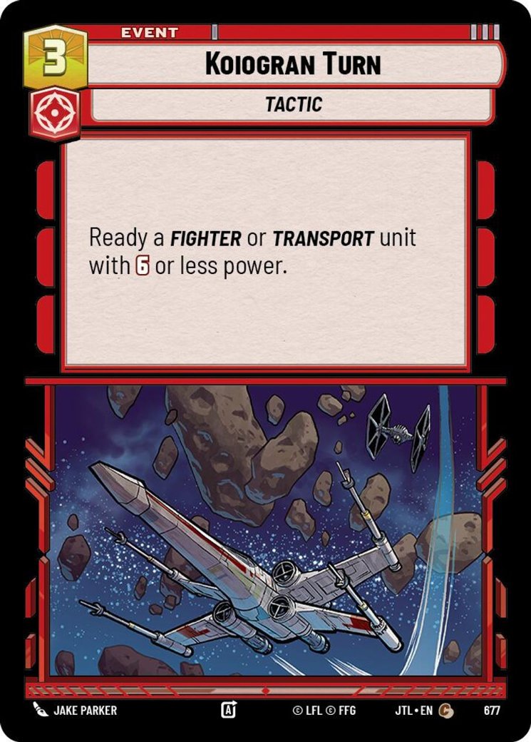 Koiogran Turn, Jump to Lightspeed · 677