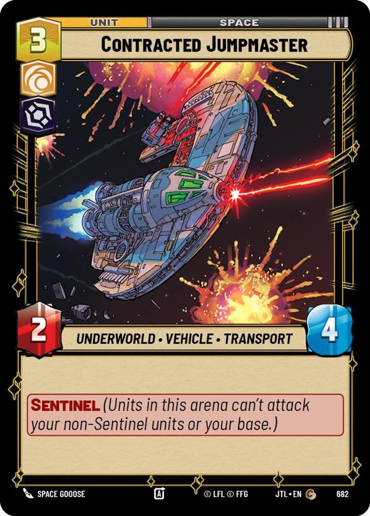Contracted Jumpmaster, Jump to Lightspeed · 682