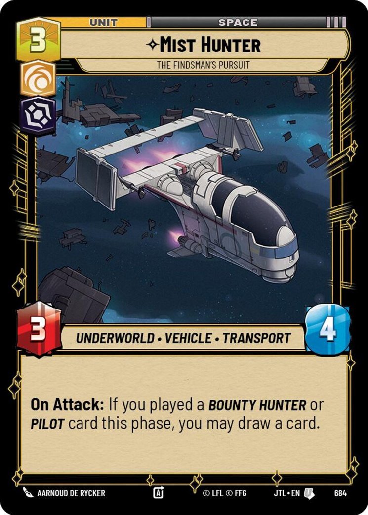 Mist Hunter - The Findsman's Pursuit, Jump to Lightspeed · 684