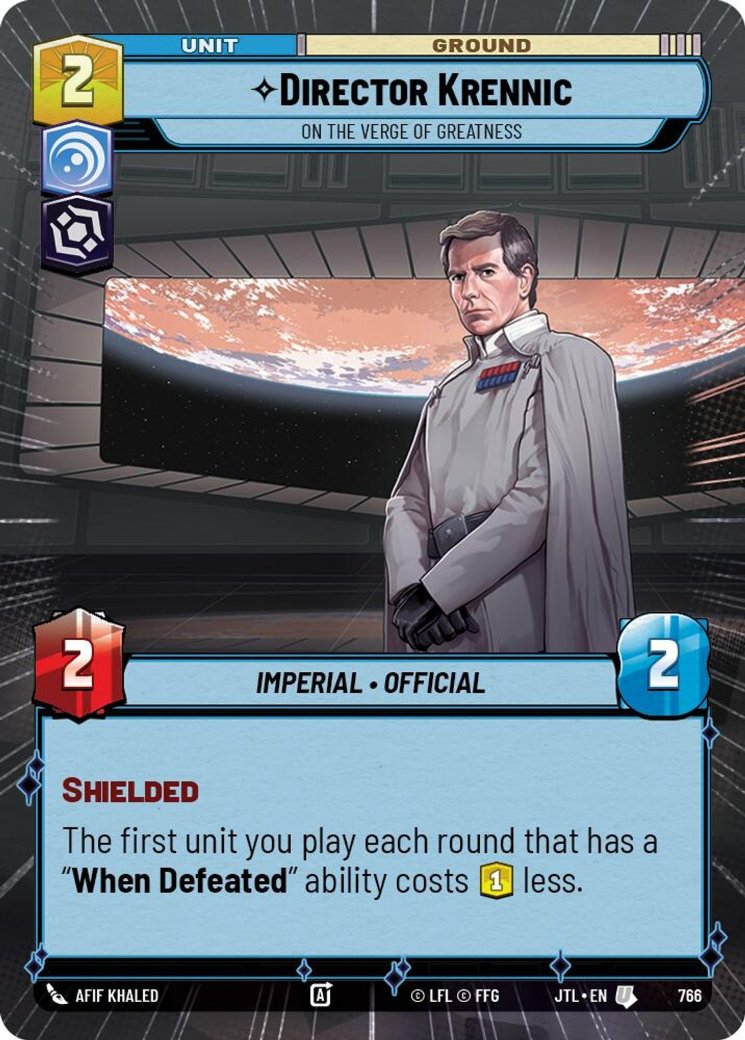 Director Krennic - On the Verge of Greatness, Jump to Lightspeed · 766