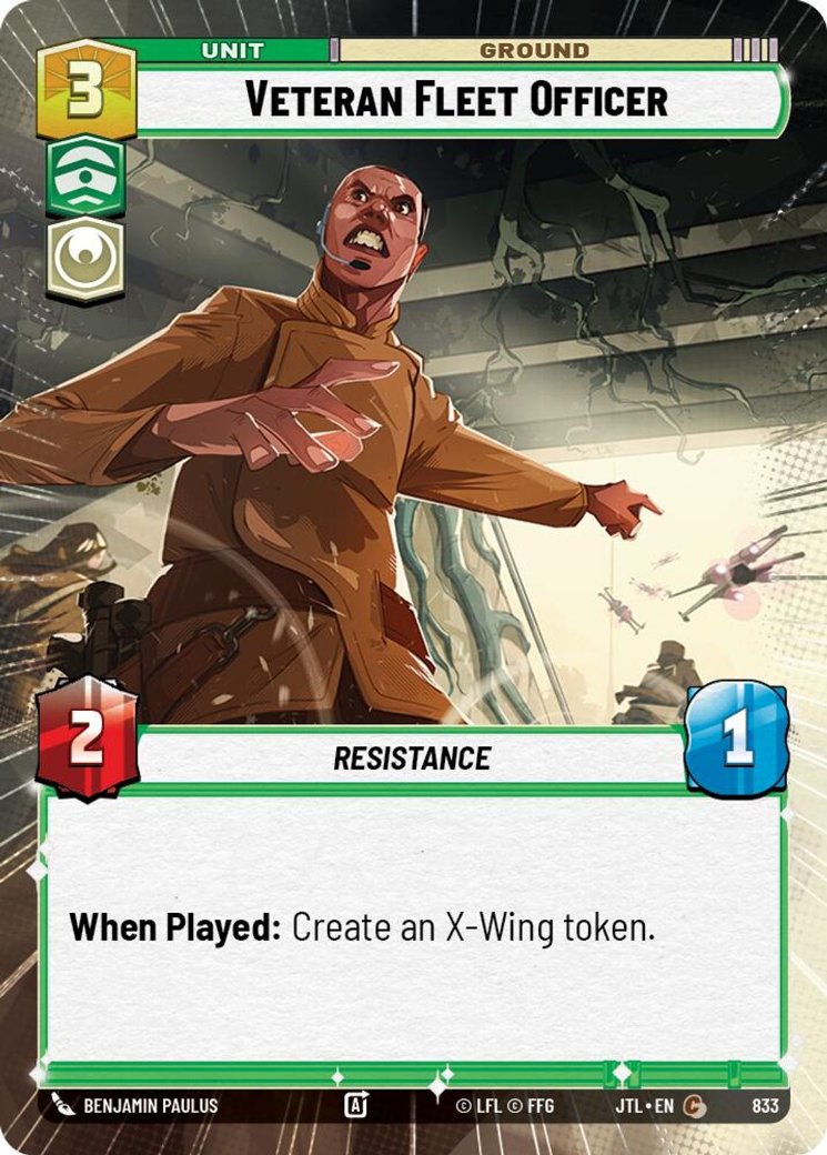 Veteran Fleet Officer, Jump to Lightspeed · 833