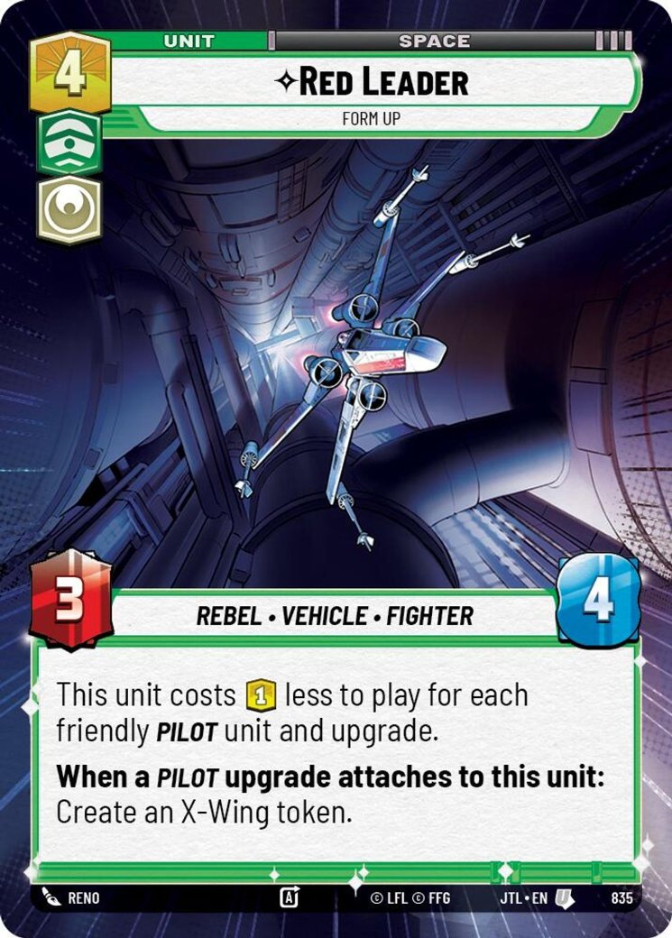 Red Leader - Form Up, Jump to Lightspeed · 835