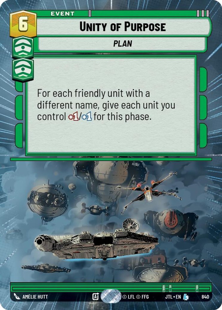 Unity of Purpose, Jump to Lightspeed · 840