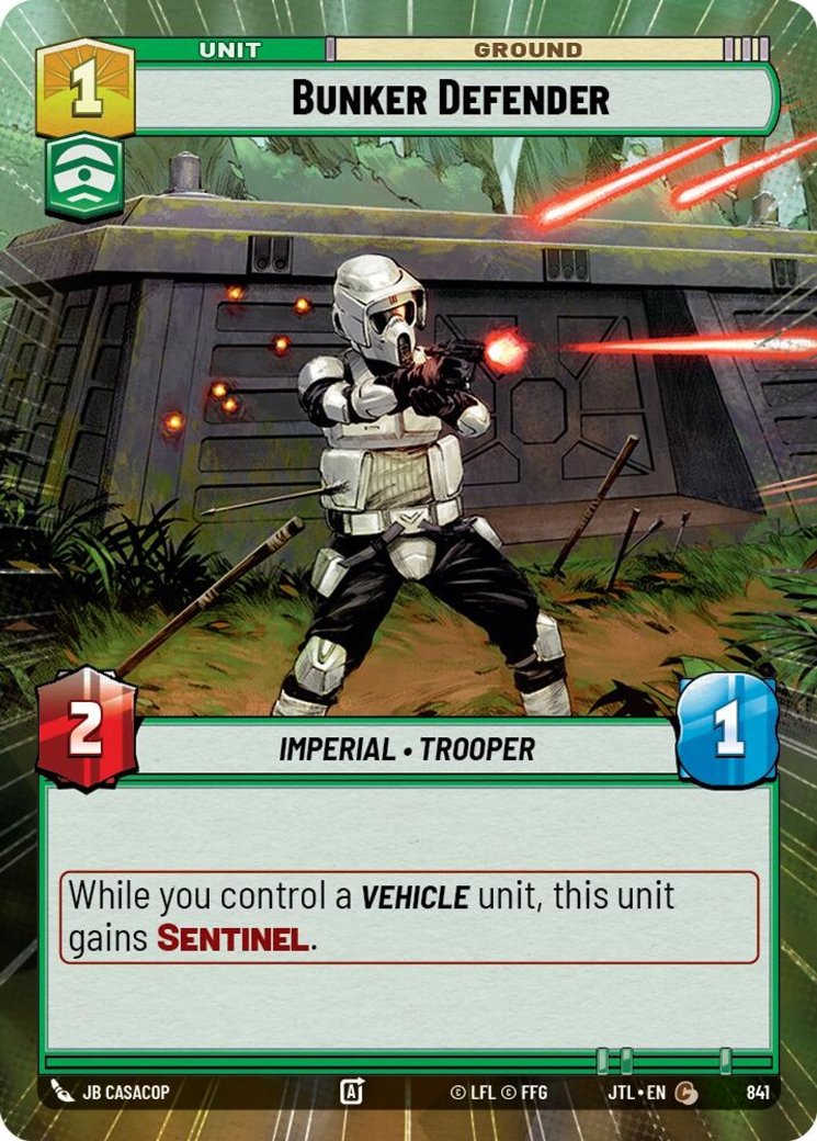 Bunker Defender, Jump to Lightspeed · 841