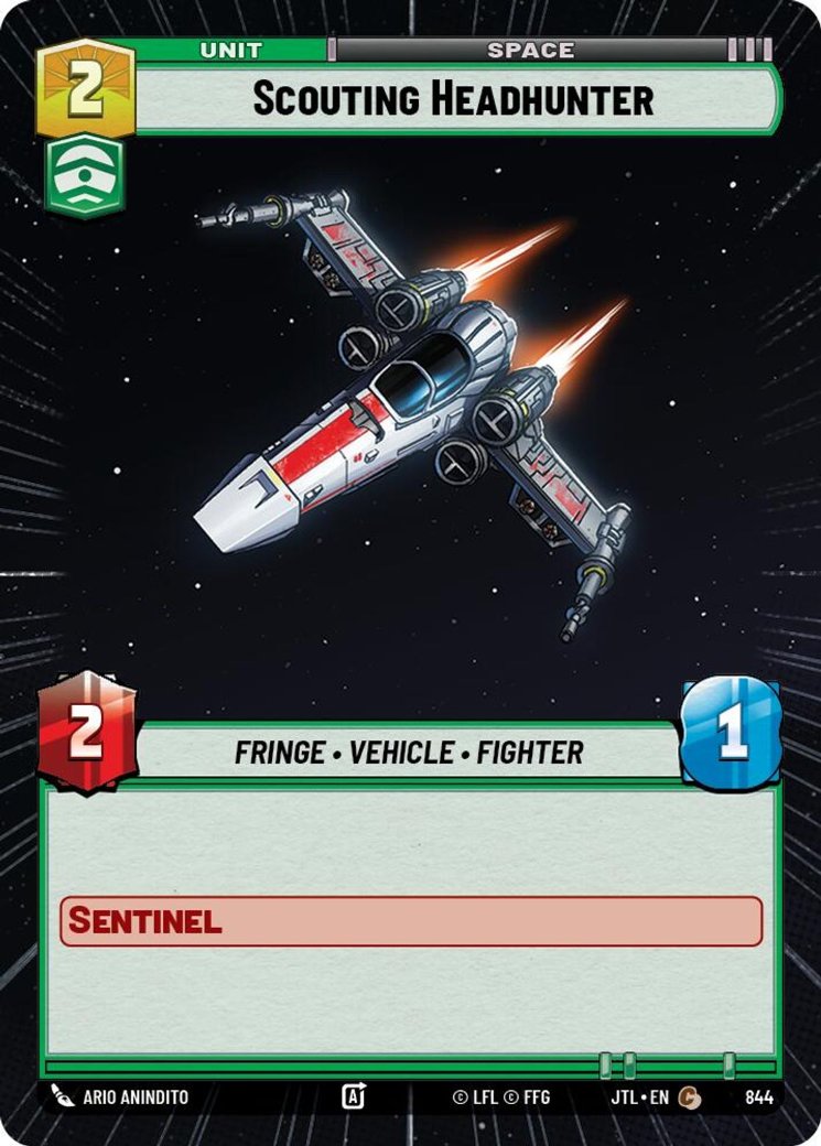 Scouting Headhunter, Jump to Lightspeed · 844