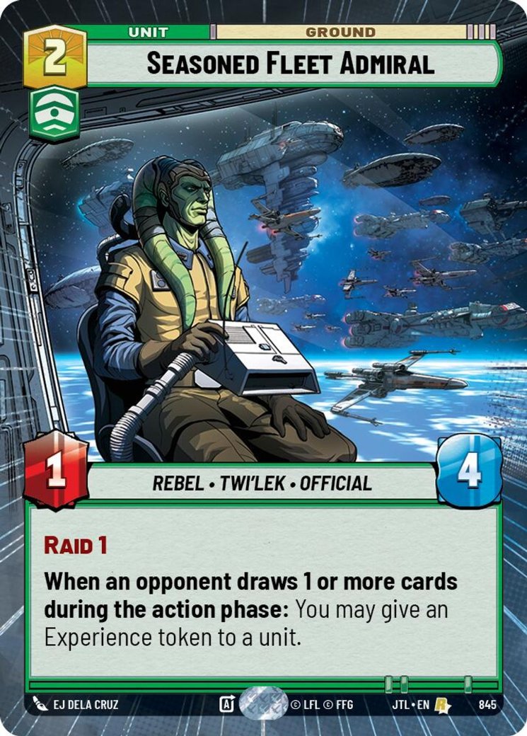 Seasoned Fleet Admiral, Jump to Lightspeed · 845