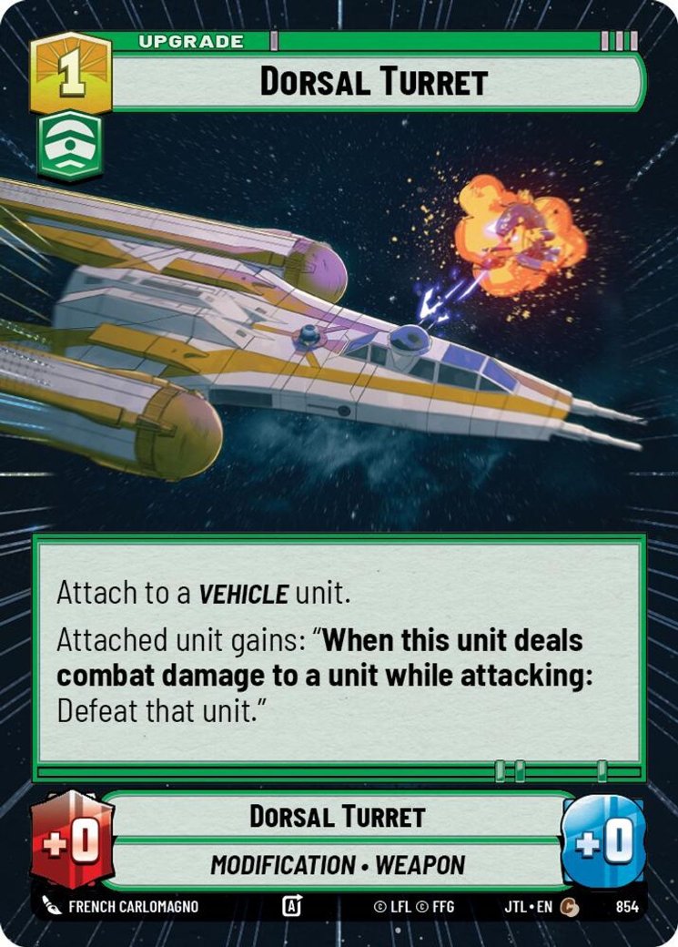 Dorsal Turret, Jump to Lightspeed · 854