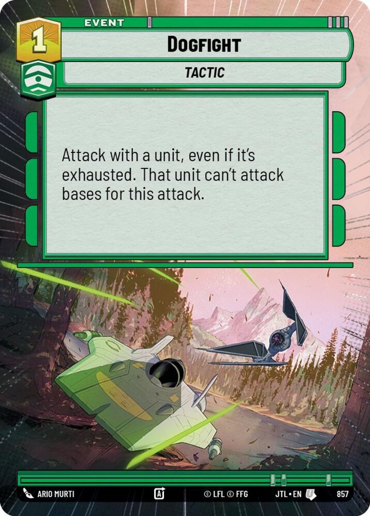 Dogfight, Jump to Lightspeed · 857