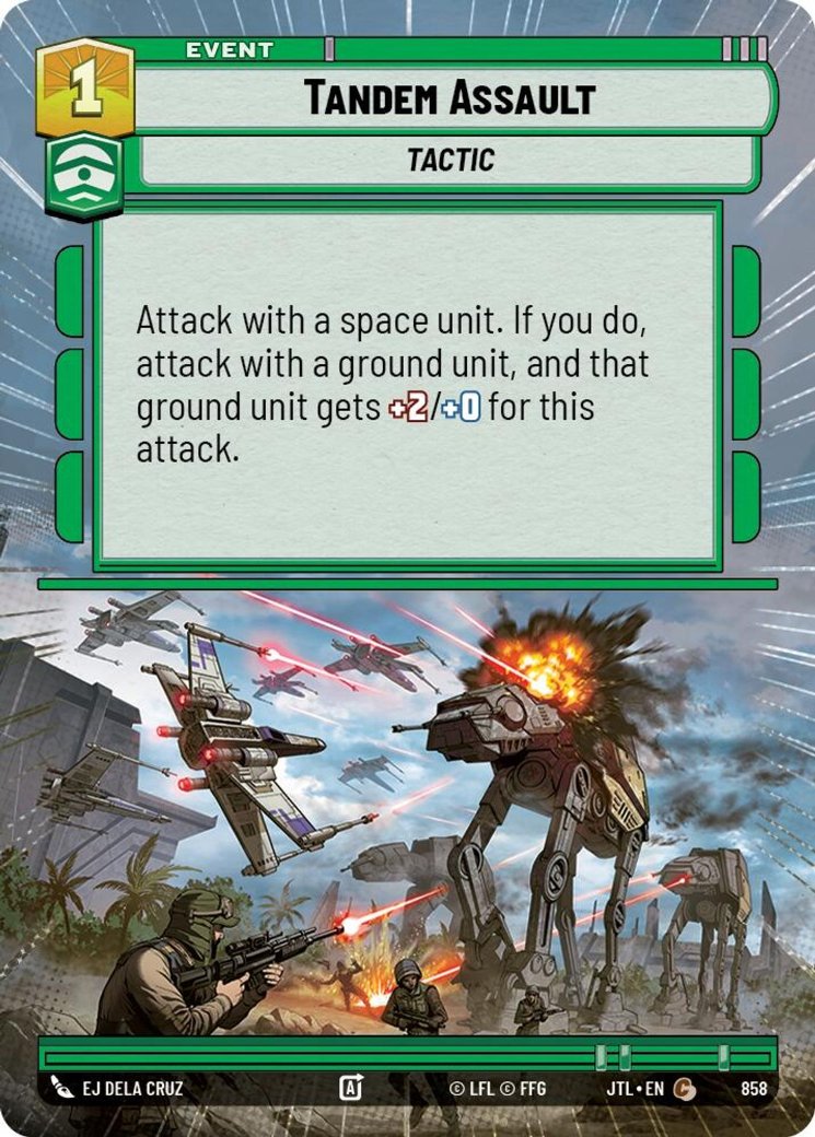 Tandem Assault, Jump to Lightspeed · 858