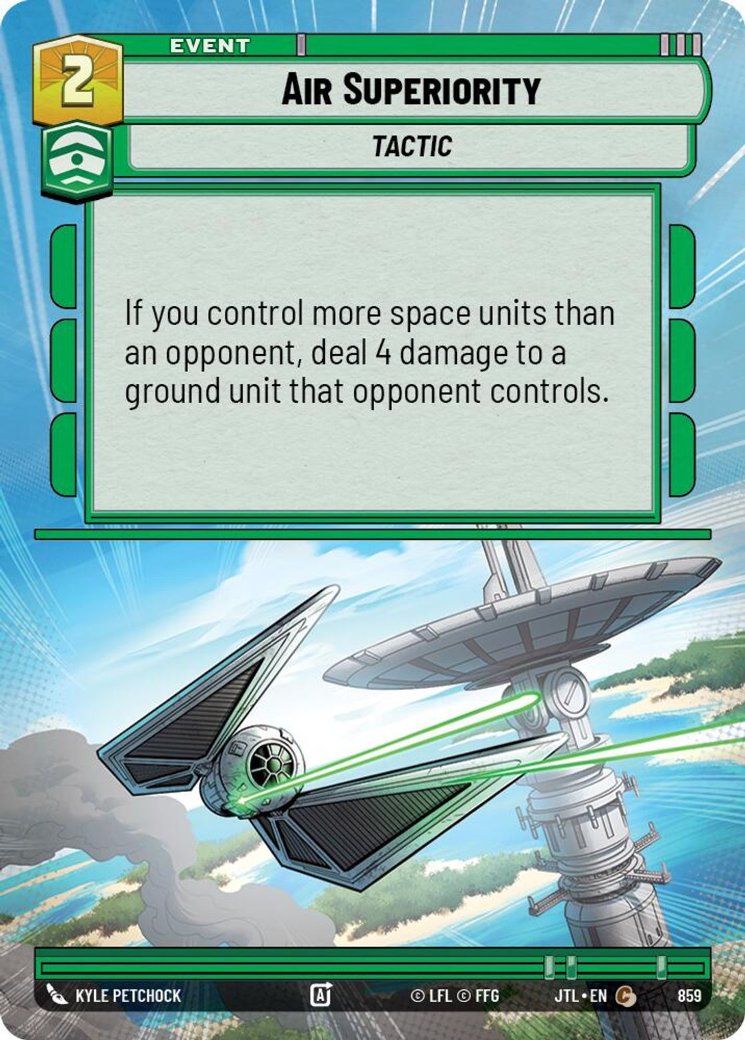 Air Superiority, Jump to Lightspeed · 859