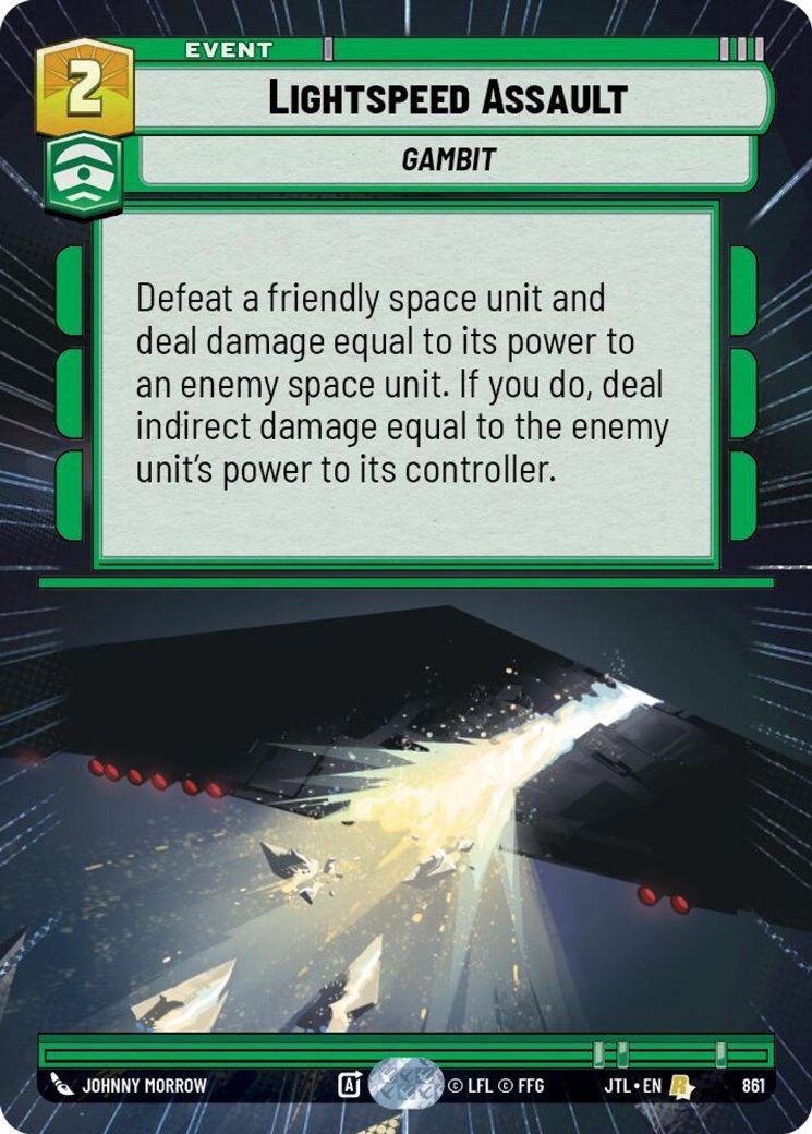 Lightspeed Assault, Jump to Lightspeed · 861