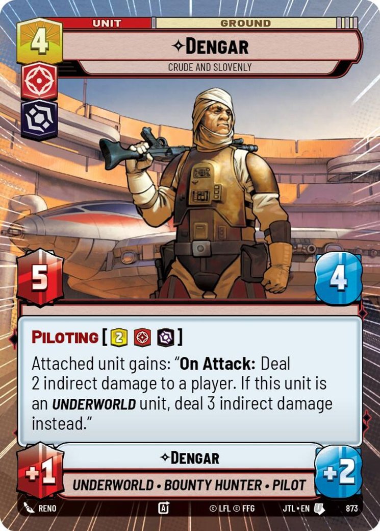 Dengar - Crude and Slovenly, Jump to Lightspeed · 873