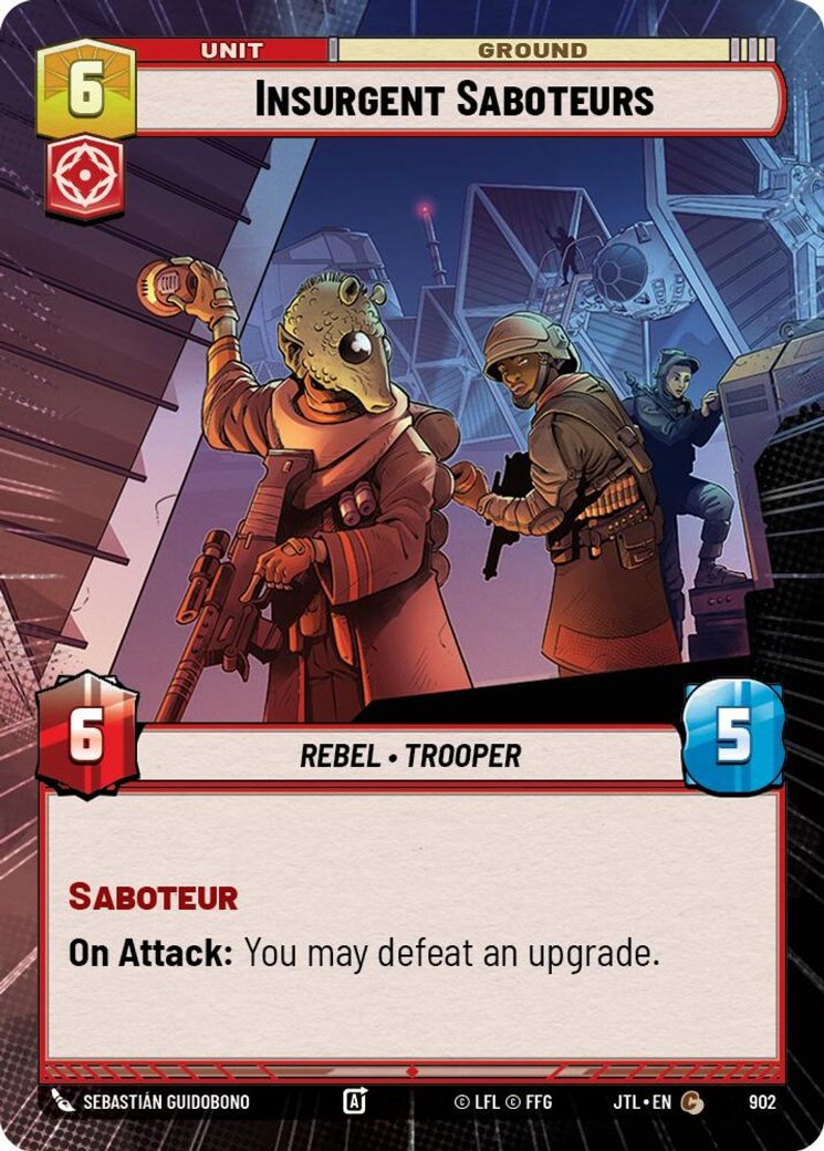 Insurgent Saboteurs, Jump to Lightspeed · 902