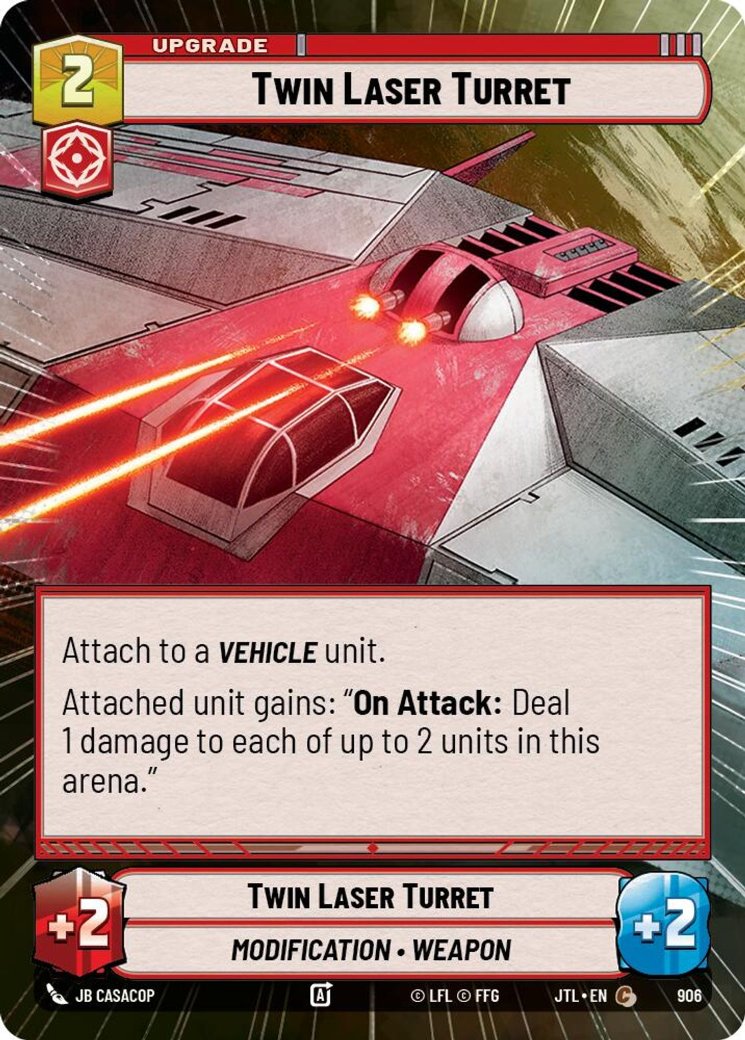 Twin Laser Turret, Jump to Lightspeed · 906