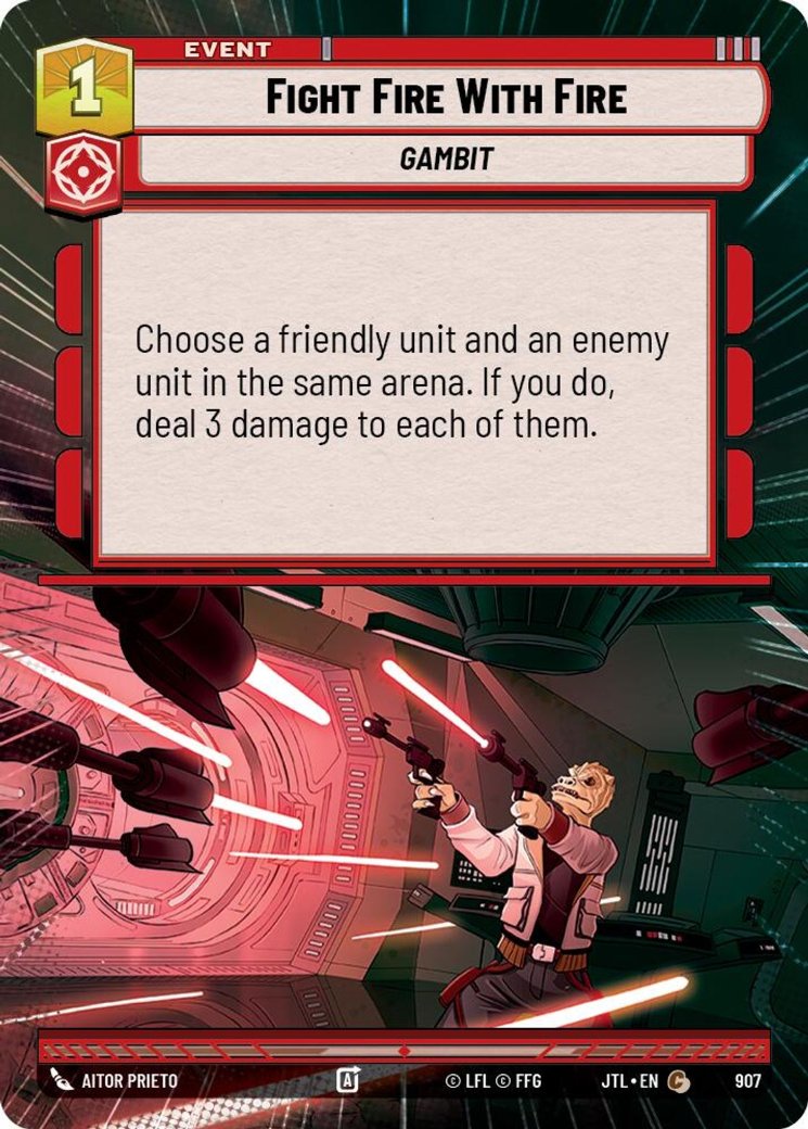 Fight Fire With Fire, Jump to Lightspeed · 907
