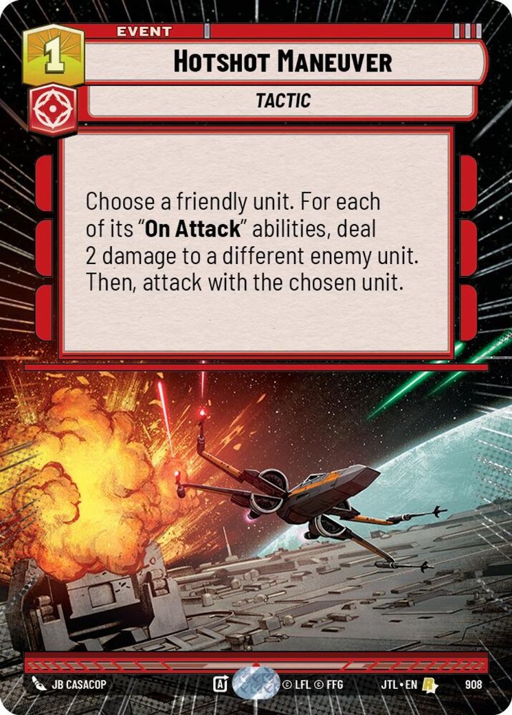 Hotshot Maneuver, Jump to Lightspeed · 908