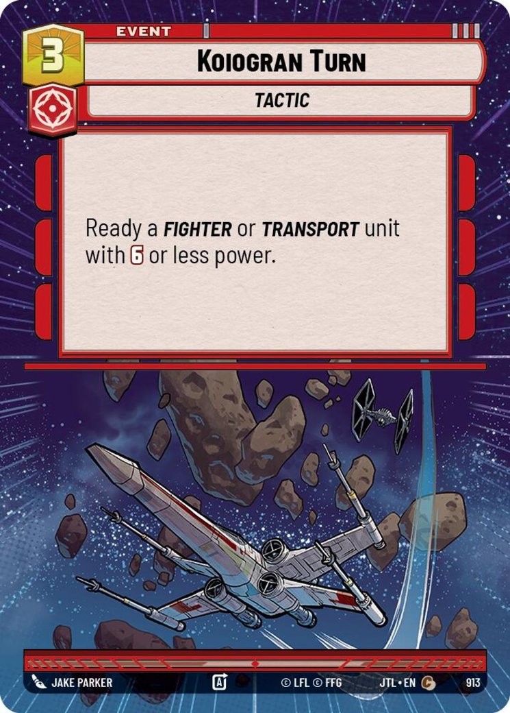 Koiogran Turn, Jump to Lightspeed · 913