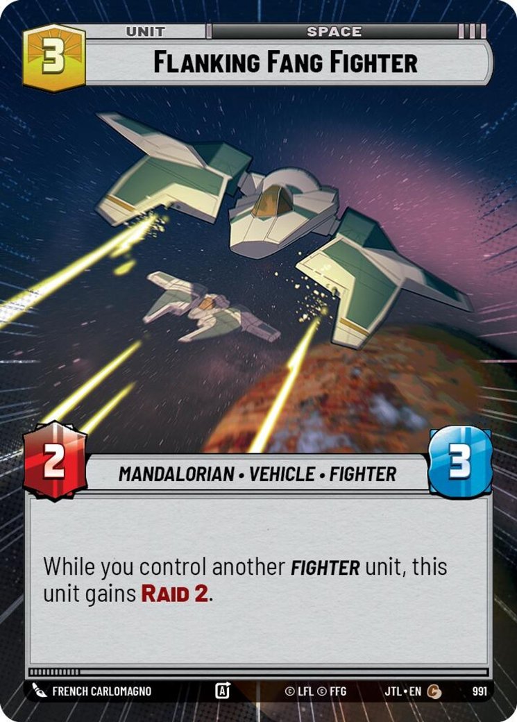 Flanking Fang Fighter, Jump to Lightspeed · 991