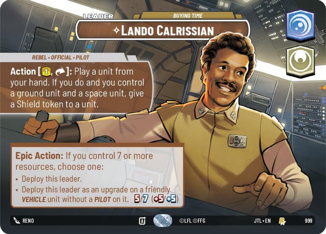 Lando Calrissian - Buying Time, Jump to Lightspeed · 999