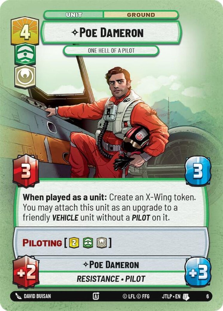 Poe Dameron - One Hell of a Pilot, Jump to Lightspeed: Weekly Play Promos · 6