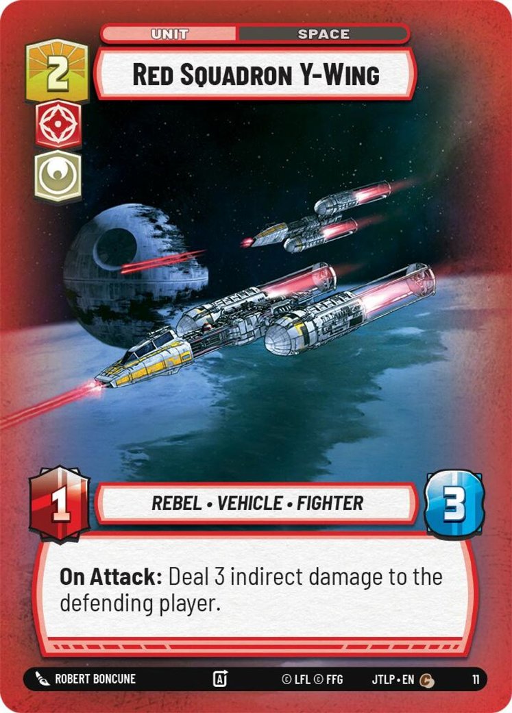 Red Squadron Y-Wing, Jump to Lightspeed: Weekly Play Promos · 11